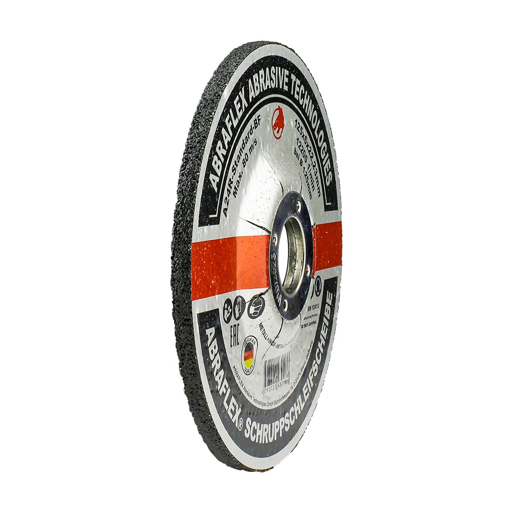 Круг зачистной по металлу и нержавейке 125x6x22,23 Abraflex