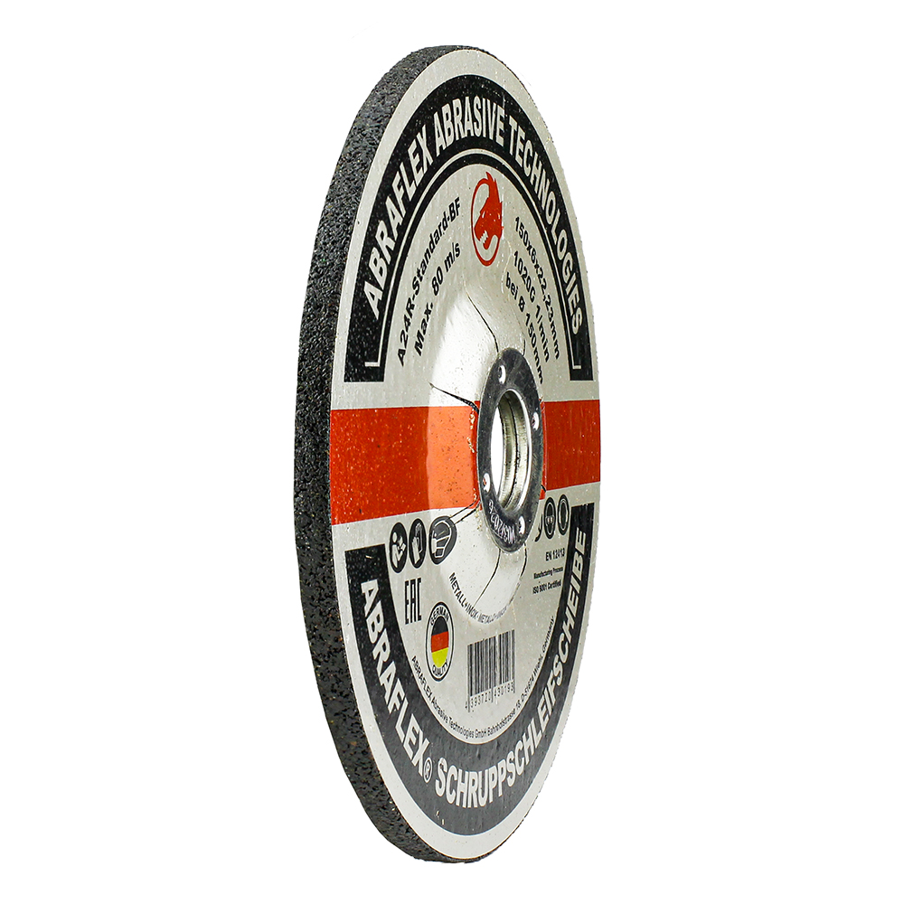 Круг зачистной по металлу и нержавейке 150x6x22,23 Abraflex