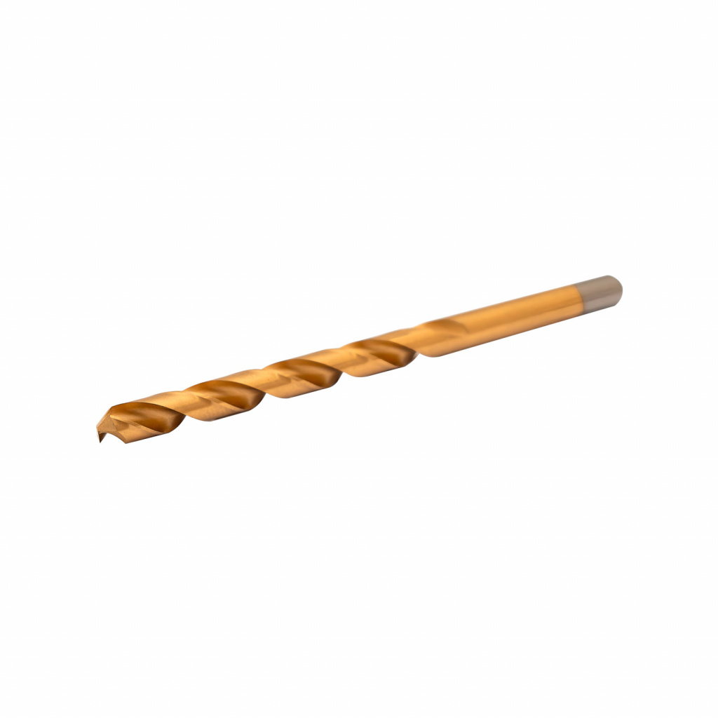 Сверло удлиненное ц/х HSS+TiN 3,3х106 мм DIN340 М2 Rodmix