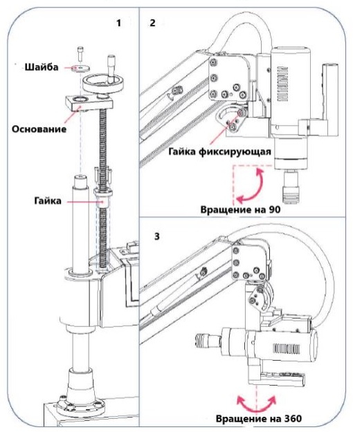 Резьбонарезной манипулятор REALREZ M16S