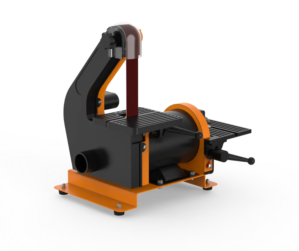 Ленточно-дисковый шлифовальный станок REALREZ RBD2 25/125 250W