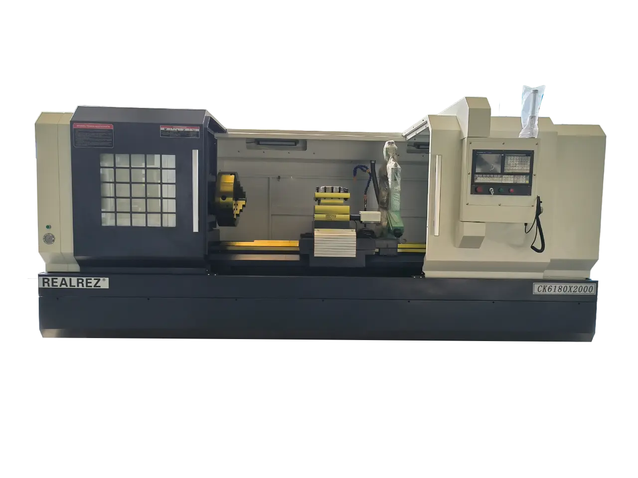 Токарный станок с ЧПУ REALREZ CK 6180х2000 (GSK980TDC)