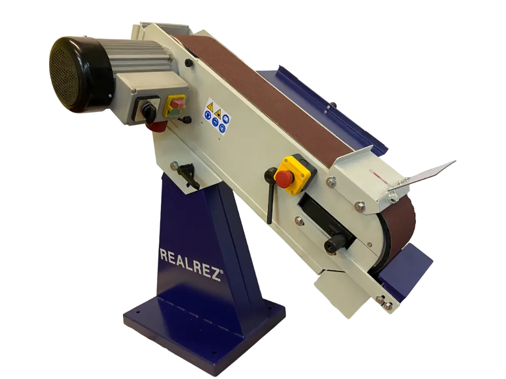 Ленточный шлифовальный станок REALREZ B1-S6D (400V)