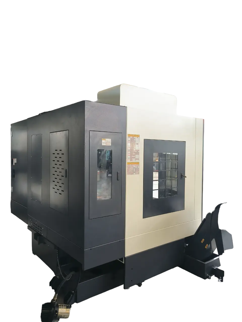 Фрезерный обрабатывающий центр с ЧПУ VMC850 (4-ая ось + конвейер + Siemens 828D)