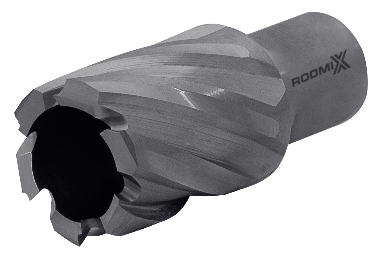 HSS Корончатое сверло по металлу 11x55, weldon 19 Rodmix