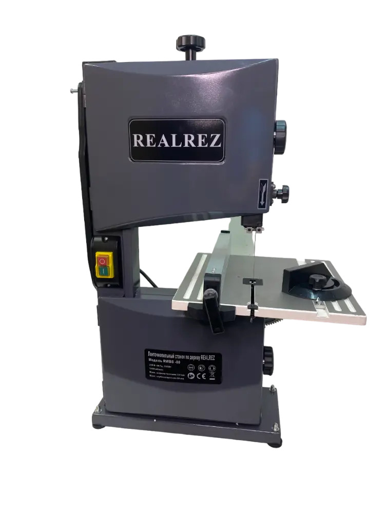 Ленточнопильный станок по дереву REALREZ RWBS 80-350W