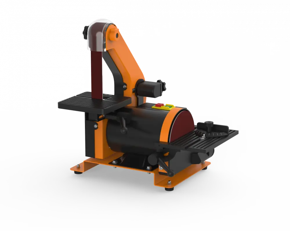 Ленточно-дисковый шлифовальный станок REALREZ RBD2 25/125 250W