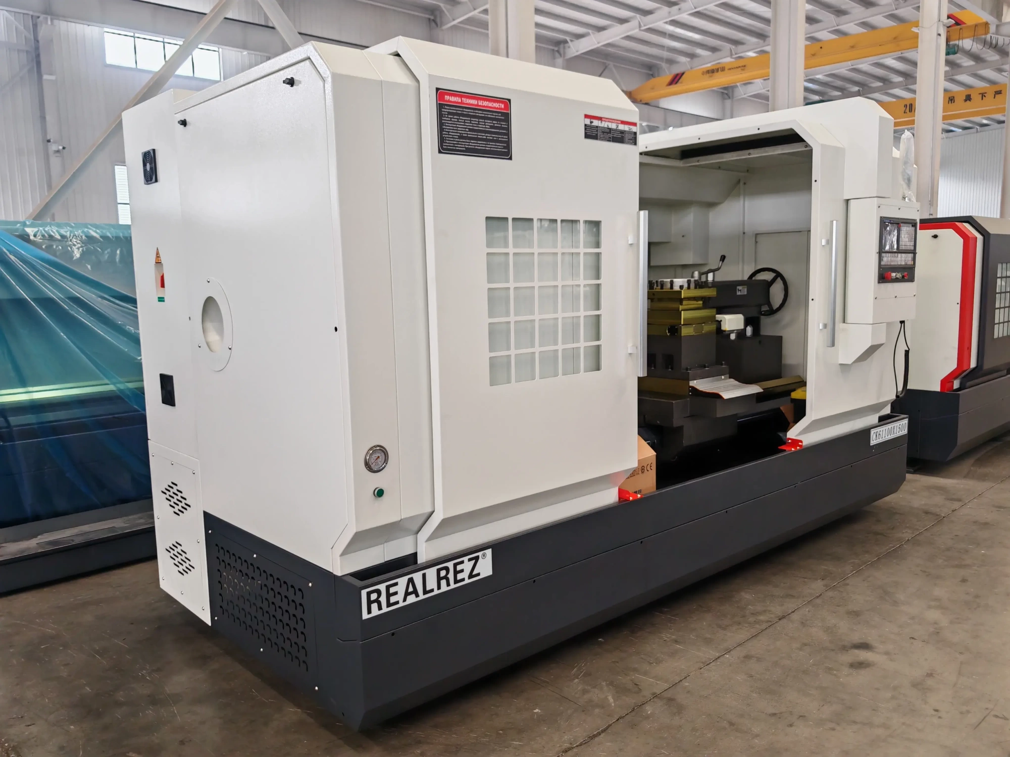 Токарный станок с ЧПУ REALREZ CK 61100х1500 (GSK980TDC)