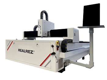Оптоволоконный лазерный станок для резки металла REALREZ OFL 1500 вт