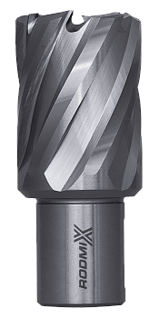 HSS Корончатое сверло по металлу 11x55, weldon 19 Rodmix
