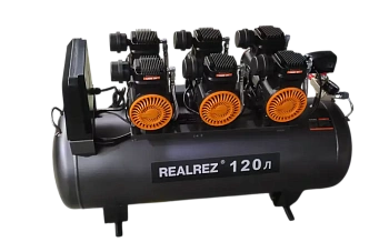 Безмасляный компрессор REALREZ TR-120